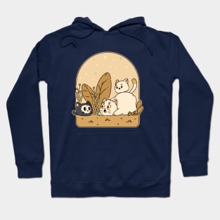 The Garden Spooky Cat | Yellow Hoodie